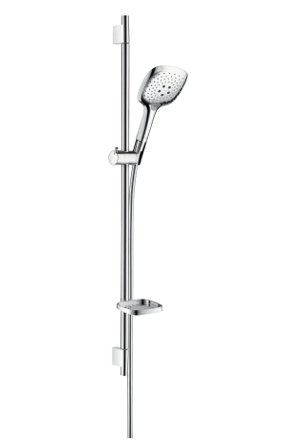 https://raleo.de:443/files/img/11eeea265fdc3d3092906bba4399b90c/size_l/Hansgrohe-HG-Brausenset-Raindance-Select-E-150-UnicaS-Puro-900mm-chrom-27857000 gallery number 1